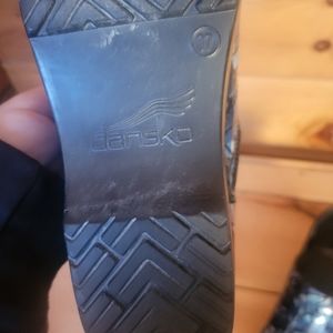 Dansko,blue multi color size 37